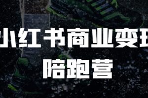 小红书商业变现陪跑营，小红书电商教程